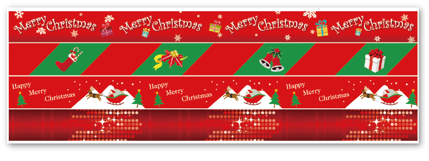 レールpop作成に便利なクリスマス用 お正月用のデザインテンプレートを無料でダウンロード P I Y 通信